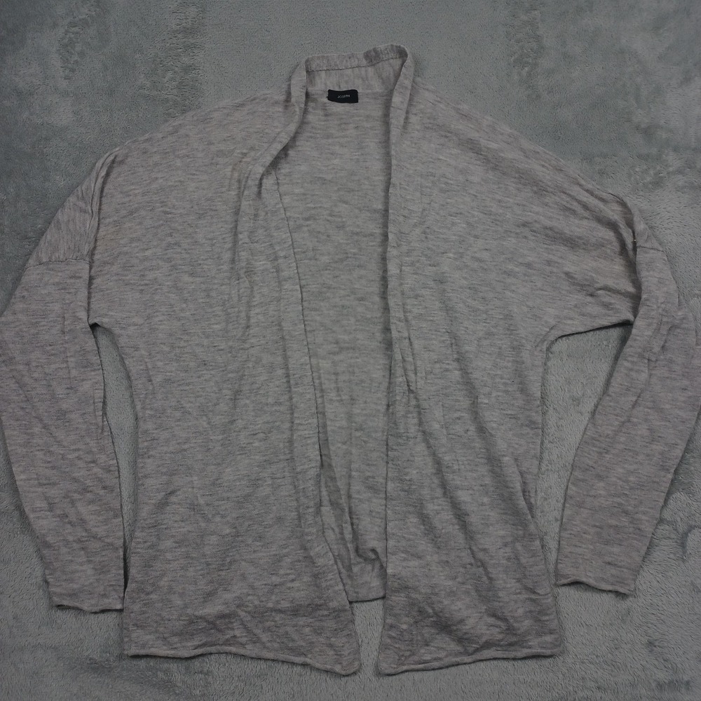 Joseph Cardigan Womens‎ Small Gray Cashmere Open Lightweight